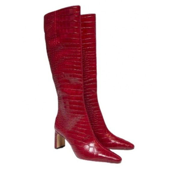 New Sam Edelman Sz 8 Woman's Knee High Boot New 2.75" Heel‎ - Picture 1 of 7